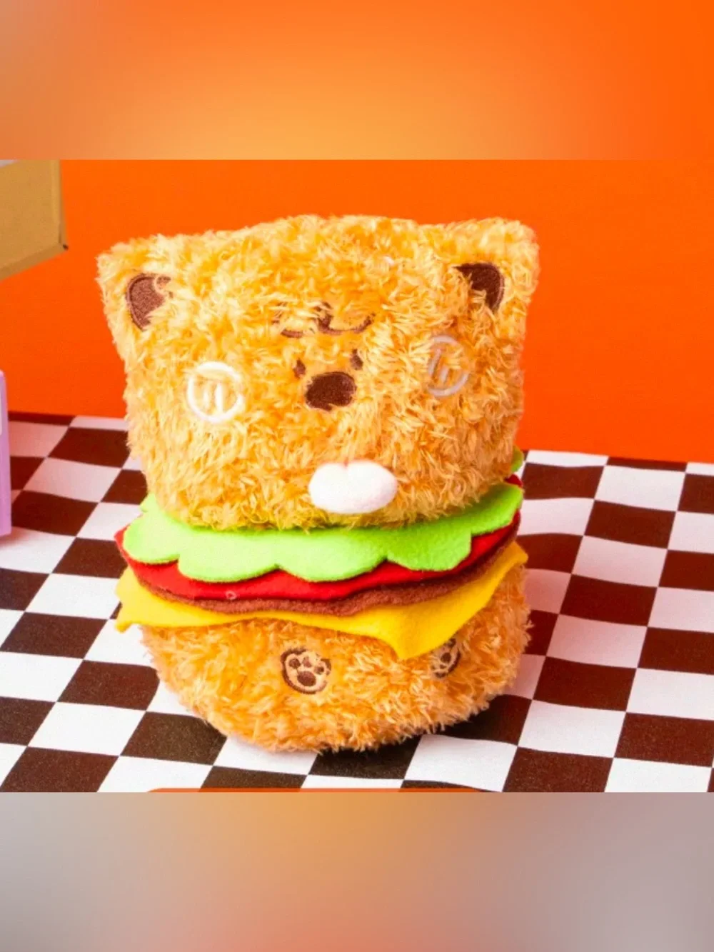 snuffle dog toy Petsville Foodie Plush Dog Toy hamburger dog toy